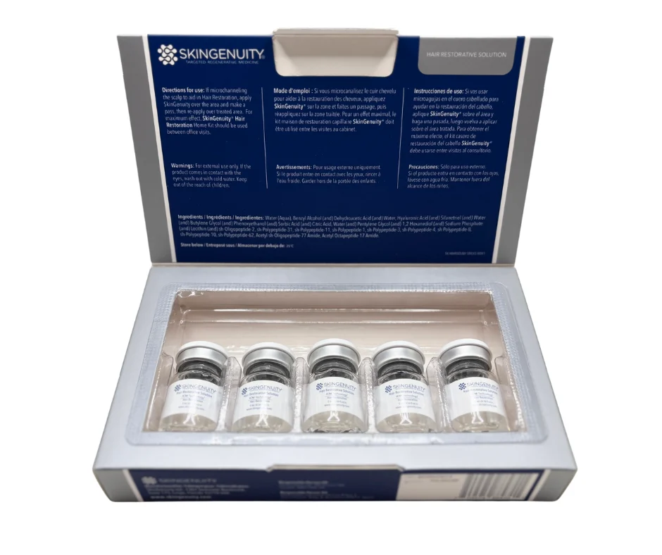 SkinGenuity Hair Restorative Solution 5ml x 5 Sealed Vials